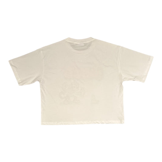 Jango Graffiti Cropped Tee (White)