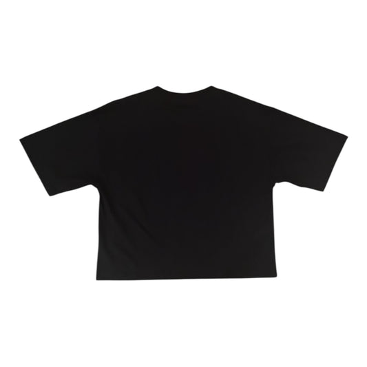 Nomojo Graffiti Cropped Tee (Black)